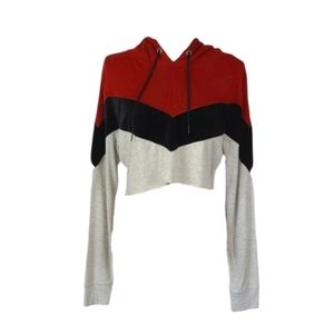 Sanctuary Cropped Long Sleeved Hoodie